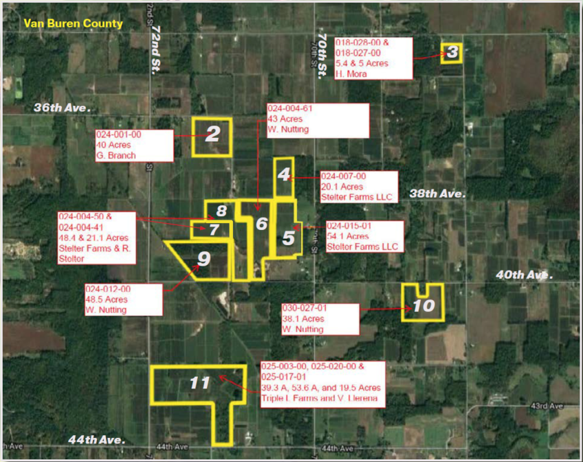 Blueberry & Apple Land Auction